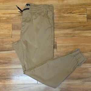 Hollister Size XXL Skinny Jogger Advanced Stretch Drawstring Pant Khaki